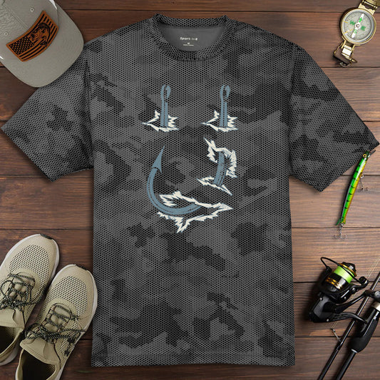 Hook Fish - Performance Cameo T-Shirt